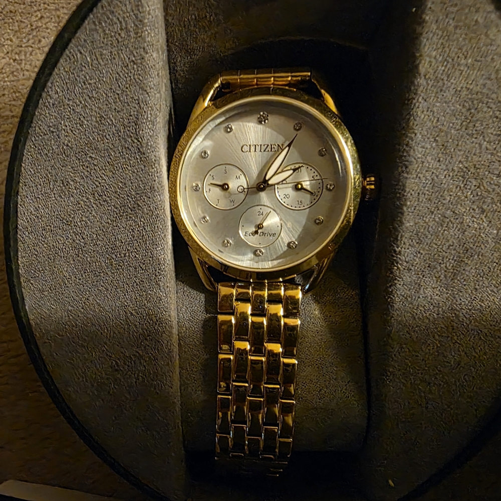 Citizen Gold and Silver Woman's Watch New Never Woen